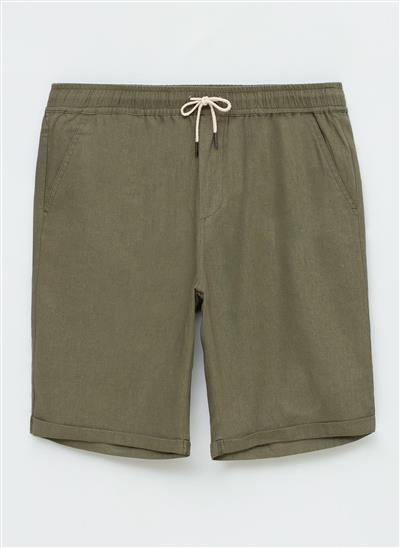 bermudas de linho para senhoras