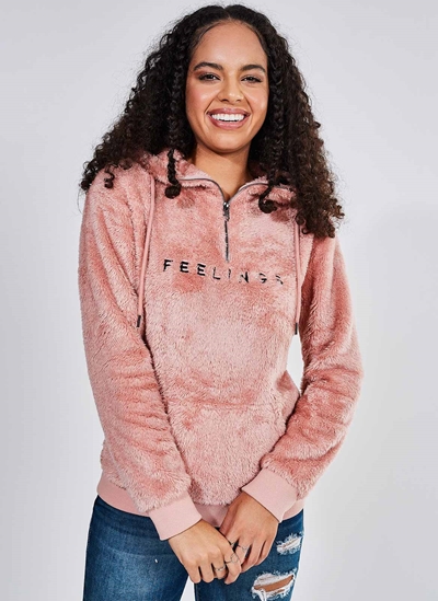 fleece moletom com capuz teide