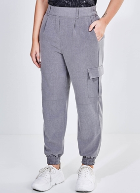 calça jogger feminina alfaiataria