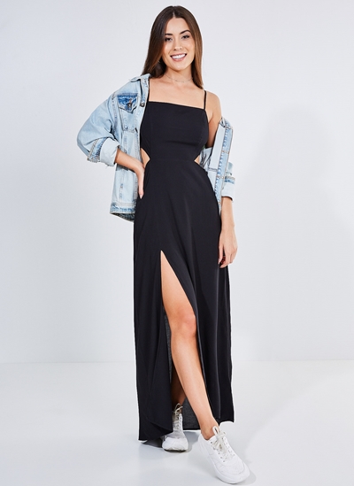 vestido preto youcom