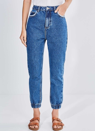 Youcom Calça Jogger Em Sarja Com Corrente - GLAMI.com.br