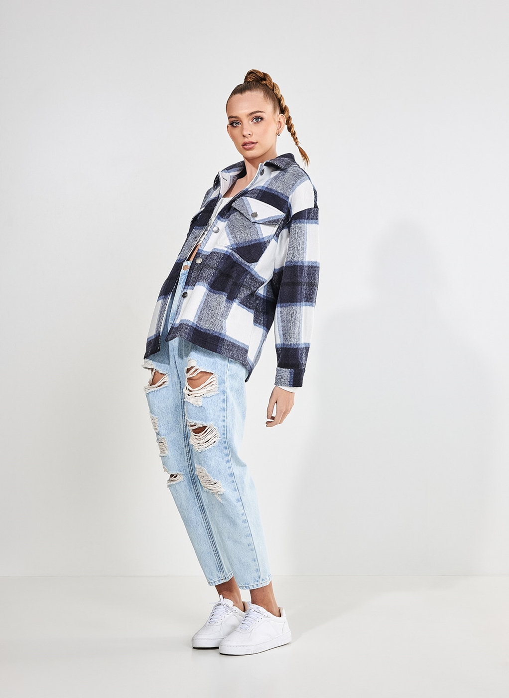 estilo camisa xadrez