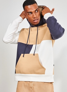 nicce moletom com capuz beige